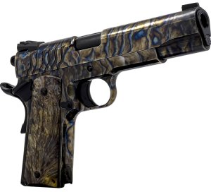 Dickinson DCKSN45FS 1911 45 ACP 9+1 5" Wood Grip Black Steel Barrel