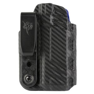 DeSantis 219KJ3TZ0 Slim-Tuk IWB Holster, Glock 43X MOS, Carbon Fiber/Blue