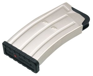 Tokarev USA T5RDMN 12 Gauge 5-Round Magazine, Nickel-Plated Steel, Polymer Anti-Tilt Follower, Marine Nickel Finish, Suitable TAR 12/TBP 12 & Turkish MK-1919/MKA-1919 ANG 4PT/MP12 Shotguns
