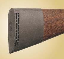Butler Creek 50326 Medium Slip-On Recoil Pad, Brown, Elastomer Material, Reduces Fatigue