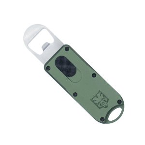 CobraTec Knives Bottle Opener OTF Green Lanyard CTOTFBOODG