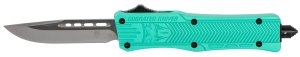 CobraTec Knives CTK-1 Small 2.75 In D2 OTF Tiffany Blue Handle