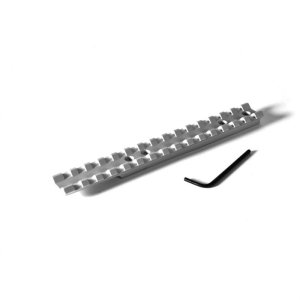 EGW 46110 Picatinny Rail Scope Mount Ruger 10/22 0 MOA Silver Aluminum