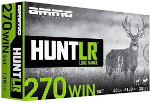Ammo Inc. Signature 270 Win 130gr SST Brass Rifle Ammo 20rd