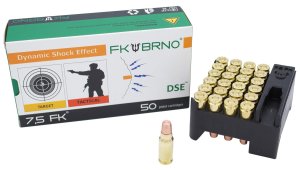 FK Brno FKAMMOF950 7.5 FK 101gr Copper Flat Nose Ammo 50 Rounds