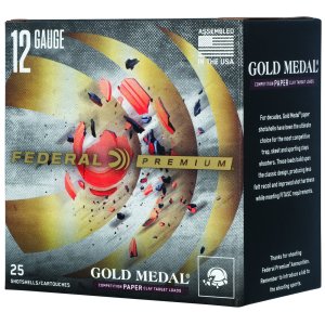 Federal Premium GMT12175 12 Gauge 2.75" 1oz 7.5 Shot Paper Wad 25/Box