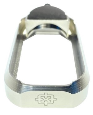 Cross Armory CRGFMWSV Flared Magwell Silver Anodized for Glock Gen1-3