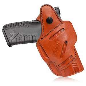 Tagua IPHR4-712 Leather 4in1 IWB Holster S&W J Frame Brown RH