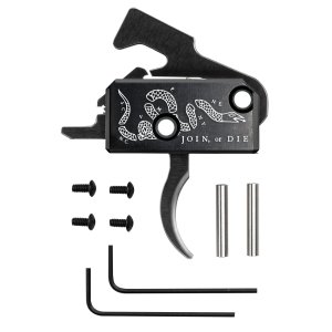 Rise Armament RA-140-JOD Super Sporting Trigger, Curved, Anodized Black