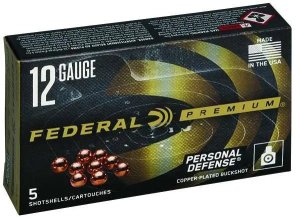 Federal Premium Ammunition PD132 00 12 Gauge 2.75 In 9 Pellets 00 Buck