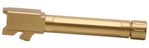 True Precision TPRXMBXTG Threaded Gold Barrel Premium