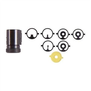 Lyman Series 17A Target Front Sight Steel 0.494 in Height 8 Inserts