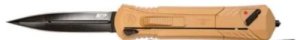S&W M&P OTF 3.5" SINGLE EDGE SPEAR POINT (Flat Dark Earth)