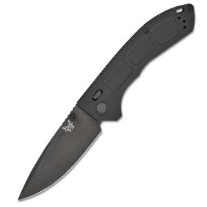 Benchmade 748BK-01 3.43" M390 Black Blade Titanium Handle Knife