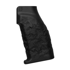 Edgar Sherman Design ESD-GRANITE-TOPO-BLK AR Grip Topo Texture Matte Black