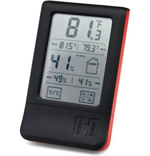 Hornady Manufacturing Company 95909 Digital Hygrometer Red AAA