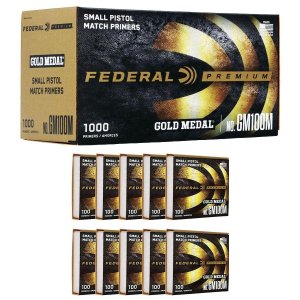 Federal Premium Ammunition Gold Medal Small Pistol GM100M