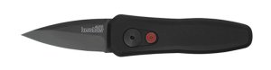 Kershaw 7500BLK Launch 4 Black 1.9" Spear Point Plain Blade Scales