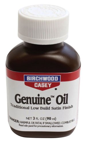 Birchwood Casey Genuine Oil Gun Stock Finishing 3 oz Bottle
