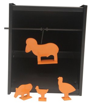 Beeman 2085 Pellet Trap Steel Orange Airgun Metal Targets