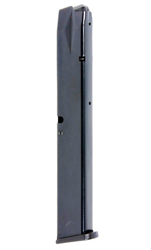 ProMag Taurus PT92 9mm Magazine, 32-Round Capacity, Blued Steel, Heat-Treated Chrome-Silicon Wire Spring, USA Made, TAU-A3