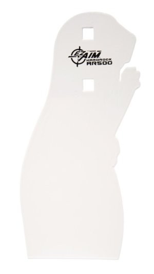 Allen Company EZ-Aim 15572 0.38 In White Shooting Silhouette