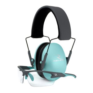 Radians LS0820CKCS G4 Junior Shooting Glasses Clear Lens Charcoal Gray