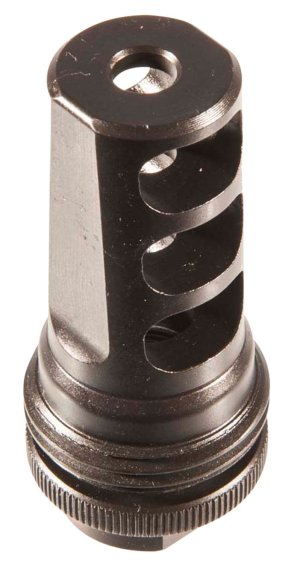 SilencerCo Hybrid ASR Muzzle Brake 1/2x28 .223 Caliber Black