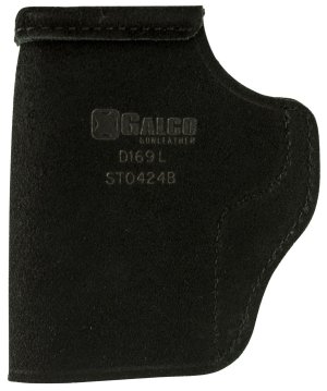 Galco STO424B Stow-N-Go IWB Holster Black Leather Right Hand 1911 3"