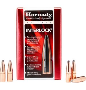 Hornady InterLock Hunting 270 Cal .277 130 gr Spire Point
