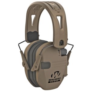 Walkers GWP-RSEMRH-MFDE Razor Tacti-Grip Muff FDE Hearing Protection