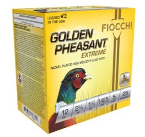 Fiocchi Golden Pheasant 12 Gauge 2.75 In 1 3/8 oz #5 Shot