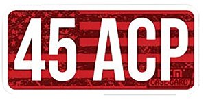 MTM Ammo Caliber Labels .45 ACP 8 Pack 2.25"x1.08"