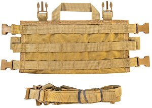 High Speed Gear 40SCR1CB AO Chest Rig Small Coyote Brown