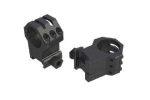 Weaver 99694 Picatinny Six-Hole 30mm High Black Anodized Aluminum
