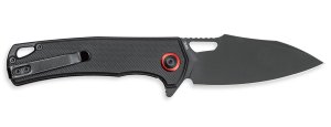 Cobratec CTWOLVERINEBLK D2 Blade G-10 Scales Liner Lock Knife