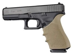 Hogue 17023 9mm HandAll Beavertail Grip Sleeve Flat Dark Earth