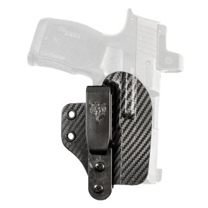 DeSantis 216KJ8JZ0 Lifeguard IWB Holster Black Carbon Fiber Sig P365X