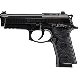 Beretta 92GTS CEN 9mm DA 18 Black Optics Ready Semi-Auto Pistol