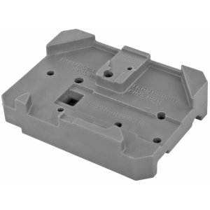 Wheeler Delta Series AR Armorer's Bench Block: Durable Urethane, Ideal for AR-15 Assembly, Grey