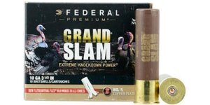 Federal PFCX101F 5 Grand Slam 10ga 3.5" 2oz #5 Turkey Loads 10/Box