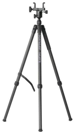 BOG DeathGrip Sherpa Tripod: Lightweight Carbon Fiber, Quick-Change Arca-Swiss Mount, 360-Degree Ball Head, Adjustable Height, Dual-Action Clamp, 4.1 lbs