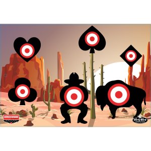 Birchwood Casey Dirty Bird Aces High Target 12x18 6-Pack