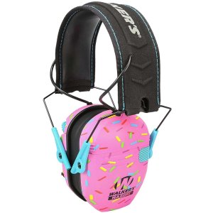 Walker's Razor Slim Electronic Hearing Muff NRR 23dB Pink