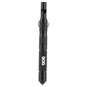 SOG Flint Multi-Tool Fire Starter Glass Breaker Black FT1001CP