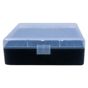 Berry's Mfg Ammo Box 48882 .44 Caliber 100-Rounds Clear/Black