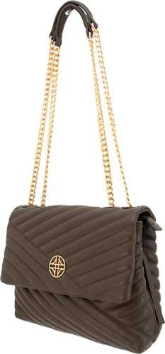 Cameleon Ceres 49118 Concealed Carry Purse Brown Vegan Leather