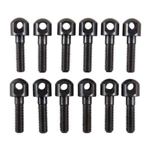 Uncle Mike's Dome Swivel Stud 10-32 x 3/4 Inch, 12 Pack