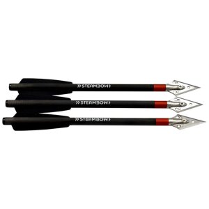 Steambow 640 Carbon Shaft 161gr 3pk Light Broadhead Arrows