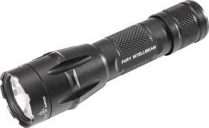 SureFire FuryIBDF Intellibeam Dual Fuel LED Flashlight 15-1500 Lumens Black